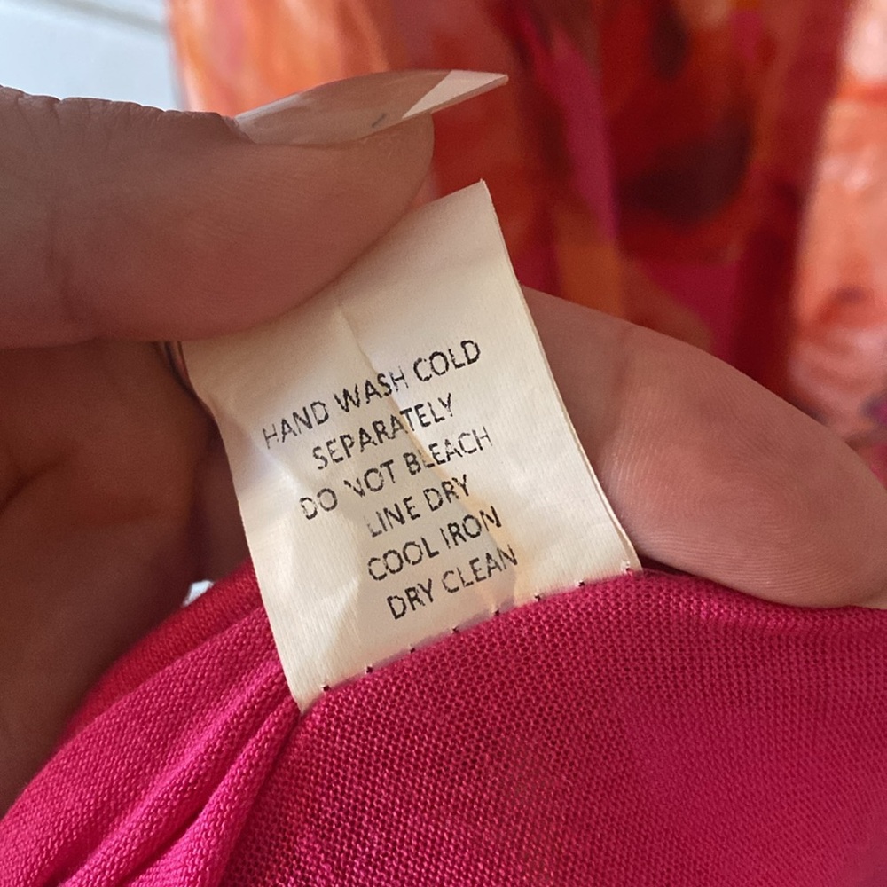 Lara G silk blend floral ruffle maxi dress MADE IN ITALY - Picture 11 of 11